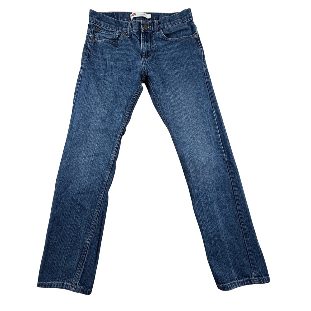 Levis 511 Slim‎ Boys Jeans Size 16 Reg 28x28 Medium Wash Blue Denim Pants